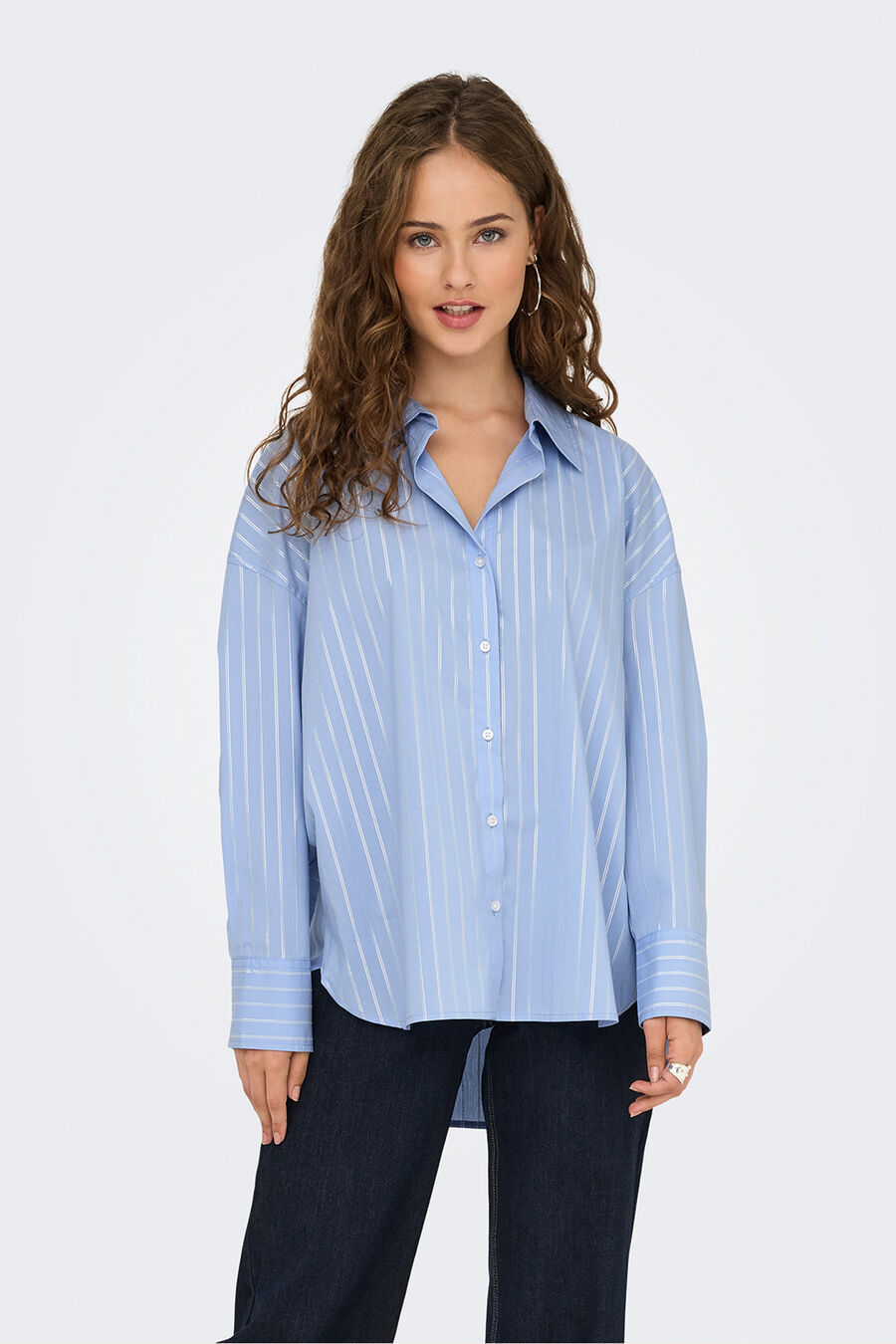 Camisa manga larga lurex