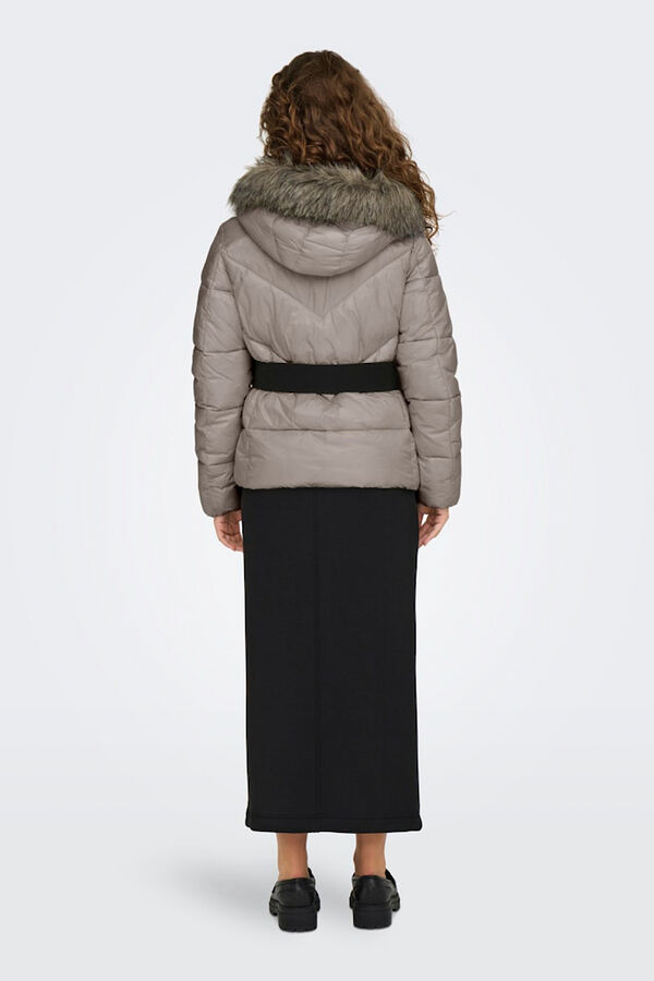 Only Puffer jacket with hood Siva