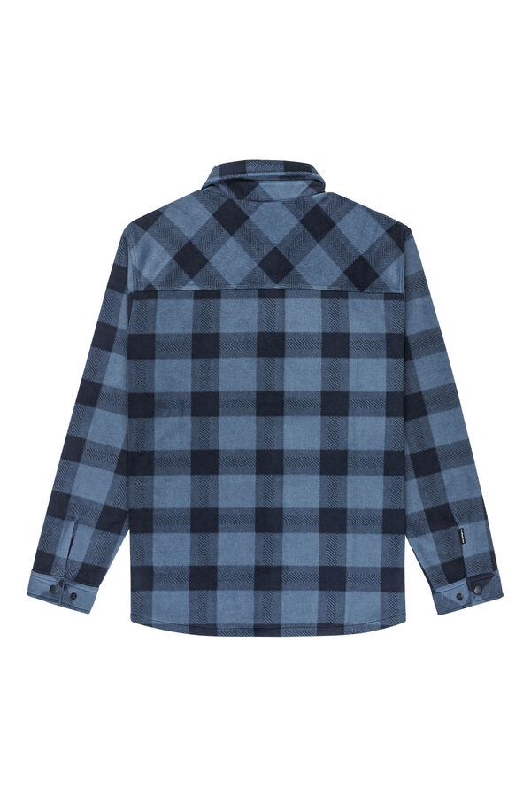 Quiksilver Bering Strait Check - for men long sleeve Plaid Shirt cu imprimeu