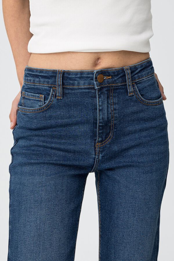 Tiffosi Jeans Megan Cropped Flare azul