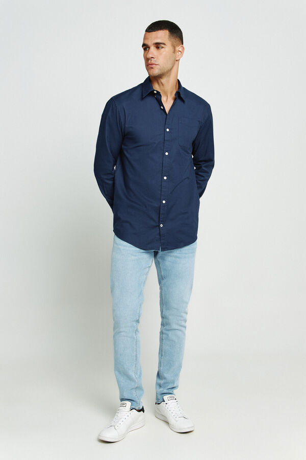 Jack & Jones Oxford casual shirt blue