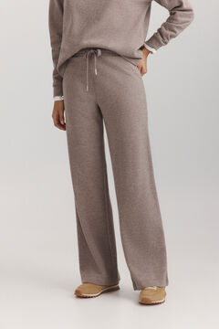 Springfield Soft sole wide leg sports trousers
