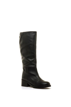 MTNG Botas de cano alto com salto largo