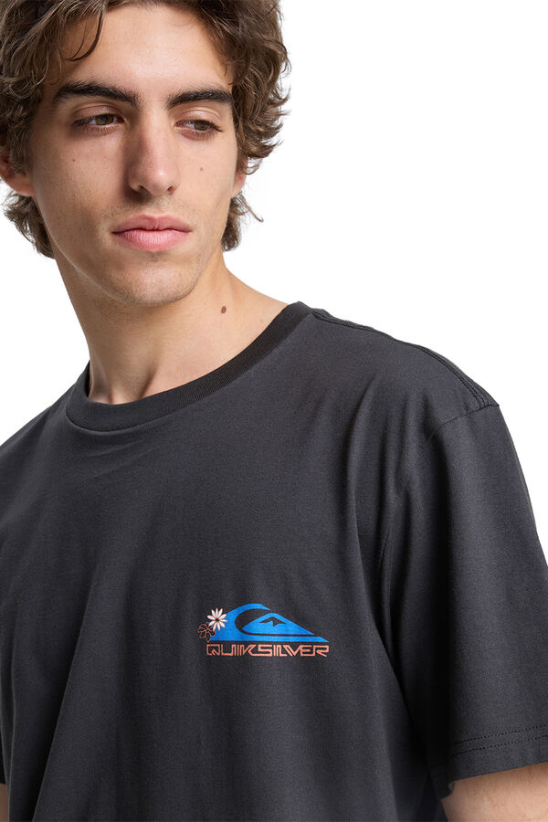 Quiksilver Kurzarm-Shirt Schwarz