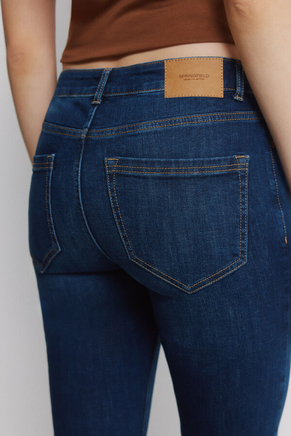 Springfield Kick flare jeans blue