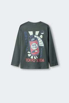 Springfield Kids T-shirt manga comprida Jap&atilde;o lata crian&ccedil;a