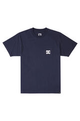 Springfield Kurzarm-T-Shirt mit Tasche marino