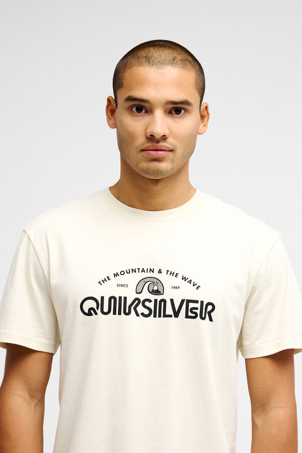 Quiksilver Long sleeve T-shirt beige