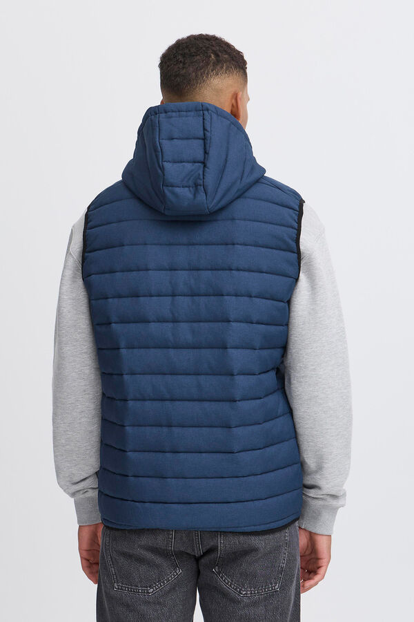 Blend Colete com capuz   azul