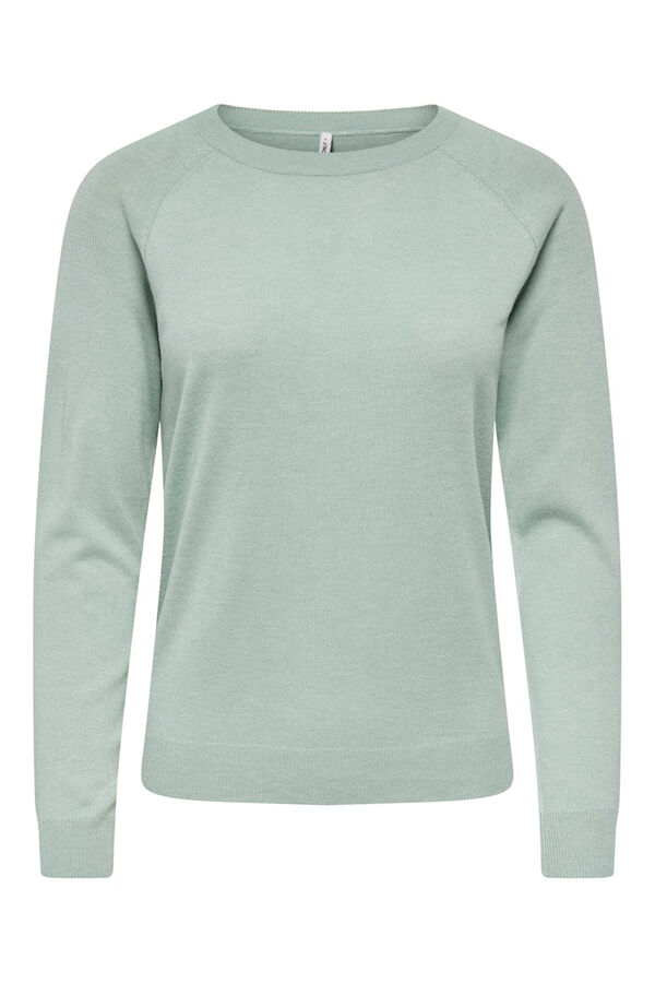 Only Crew neck jumper beige