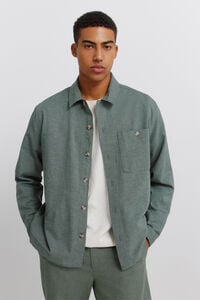Springfield Linen overshirt with pocket