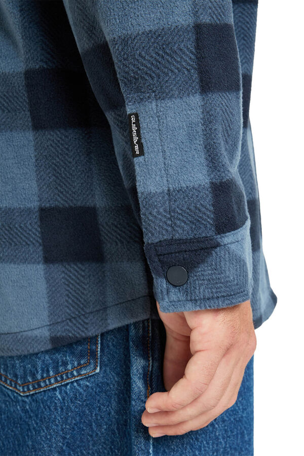 Quiksilver Bering Strait Check - for men long sleeve Plaid Shirt cu imprimeu