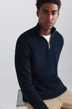 Springfield Structured funnel neck jumper
