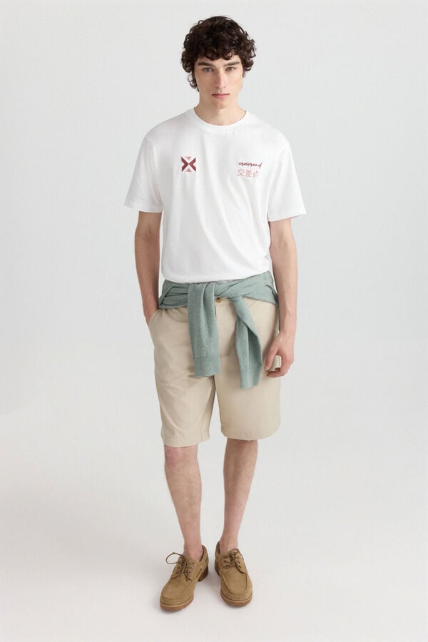 Springfield Relaxed fit Bermuda shorts brown