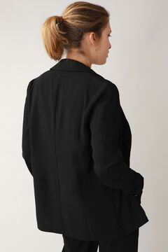Springfield Loose-fitted blazer. black