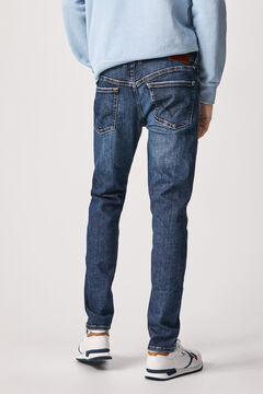 Springfield Hatch slim fit low waist jeans  mallow