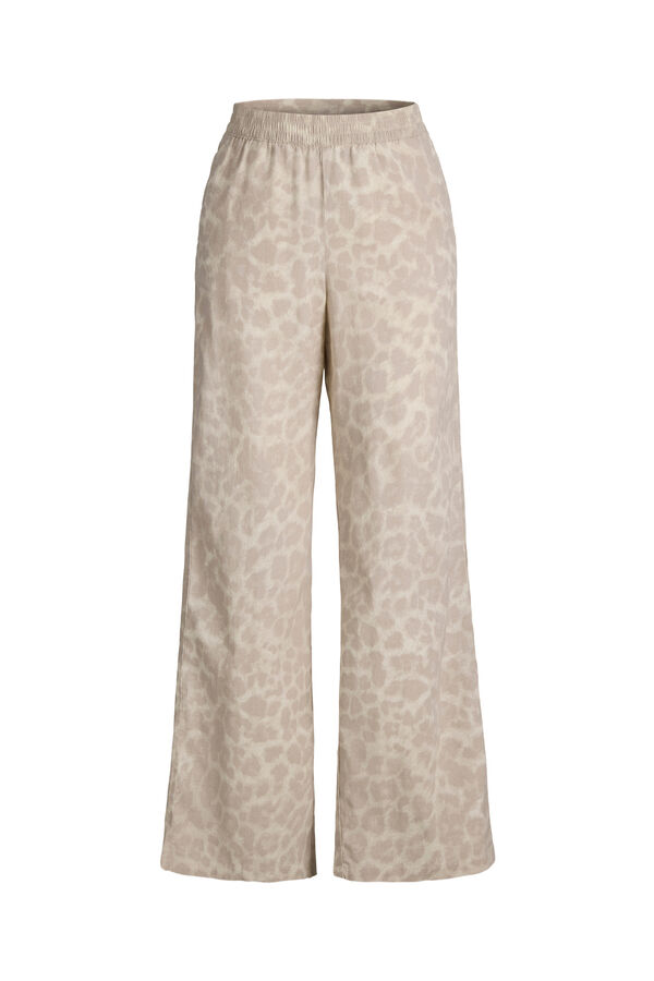 Jack & Jones Cal&ccedil;a de linho regular cinzento