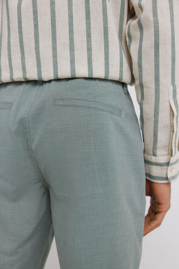 Springfield Structured Bermuda shorts green
