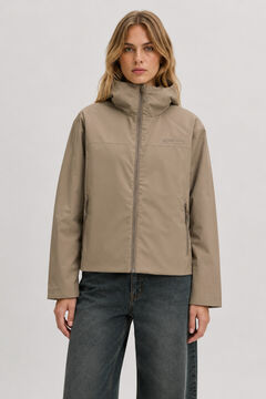 Jack & Jones Blus&atilde;o t&eacute;cnico com capuz