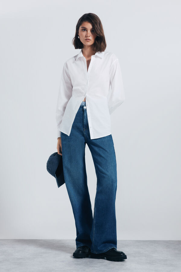 Springfield Oversized shirt white