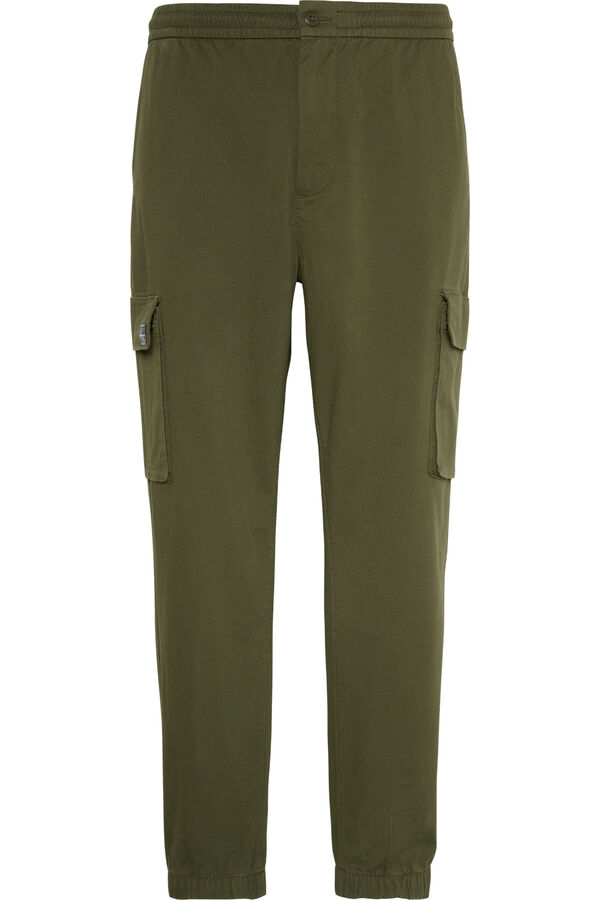 CK Jeans Skinny cargo trouser green
