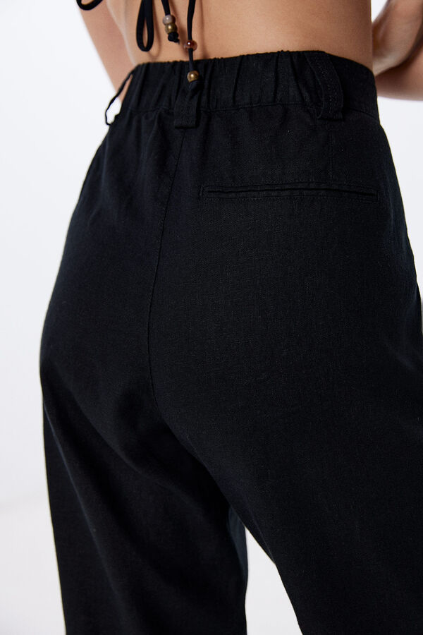Springfield Lanene chino pantalone crna