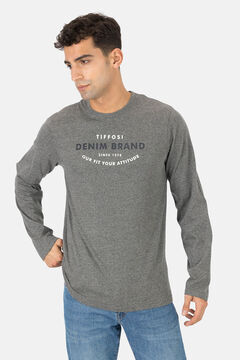 Springfield Justin Long-sleeved T-shirt grey