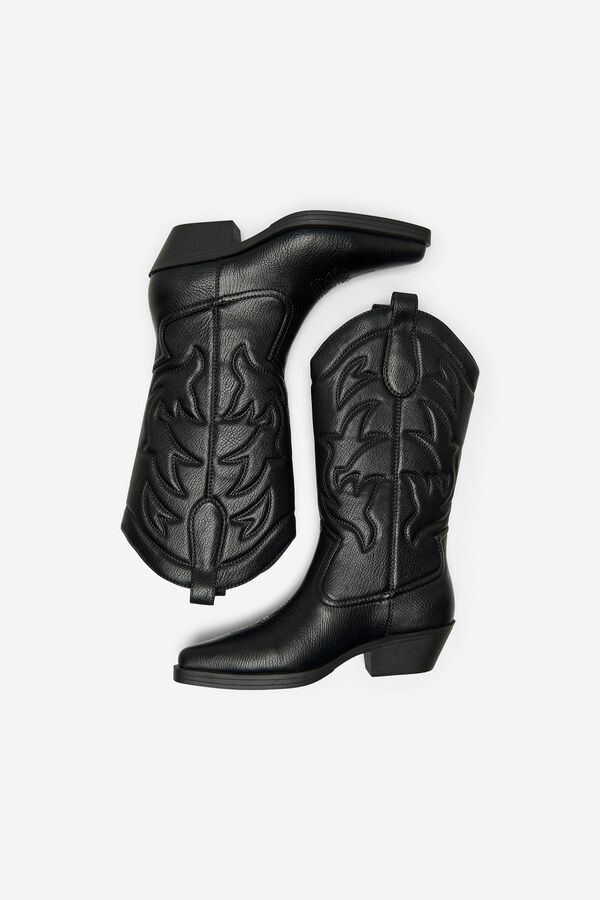 Only Cowboy boot black