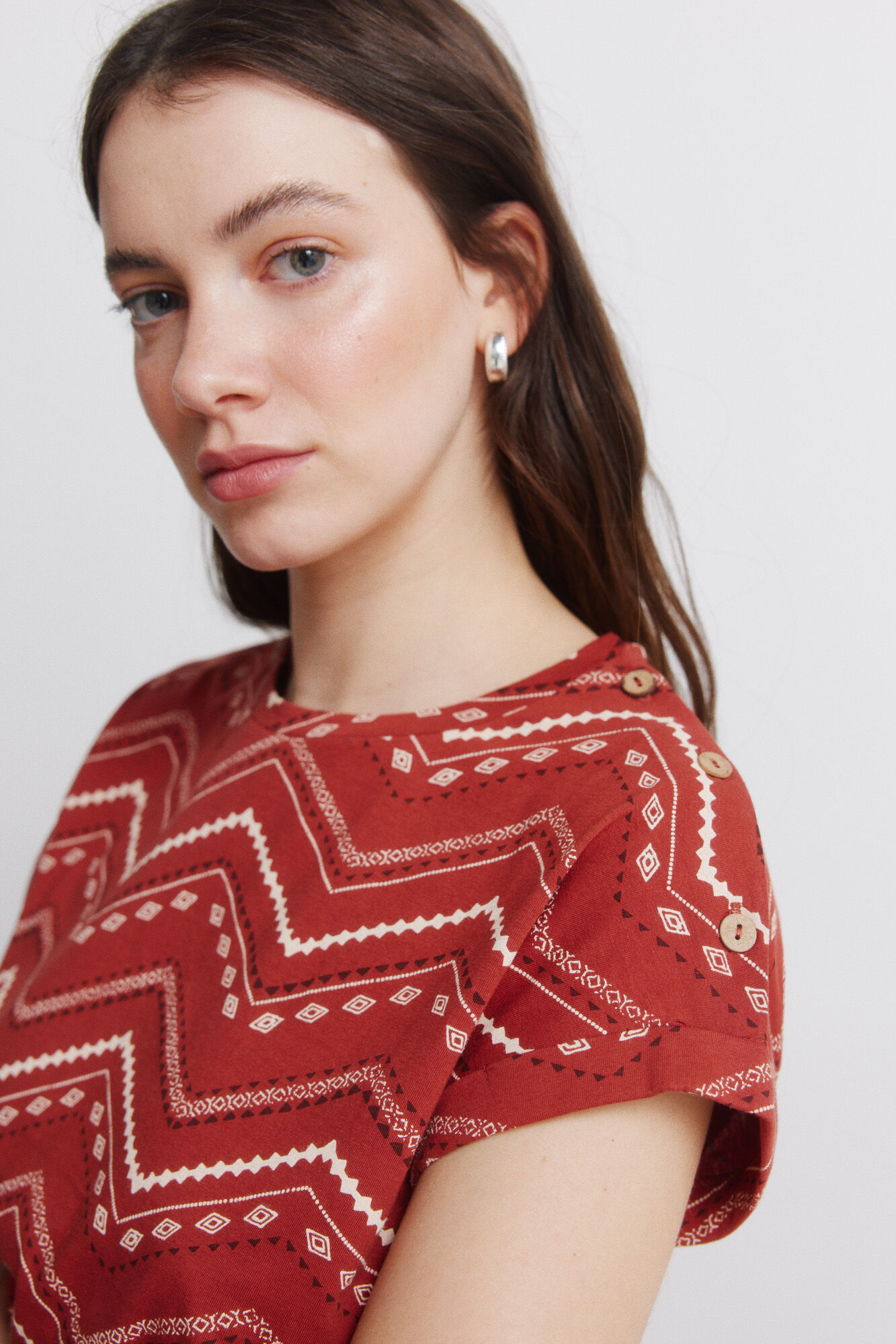 Springfield Cotton short sleeve T-shirt