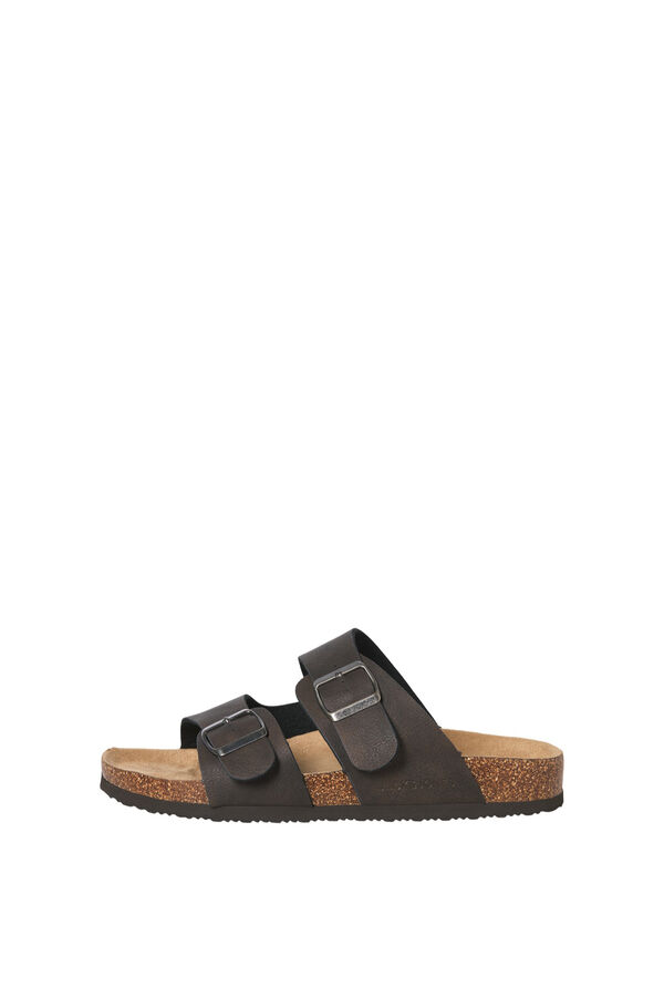 Jack & Jones Lightweight sole buckle sandals nude