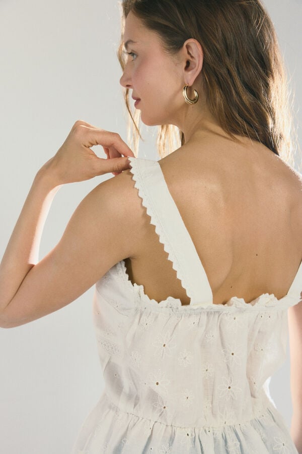 High Spirits Alba Blouse blanco
