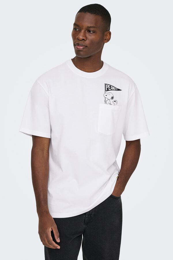Only & Sons Short sleeve T-shirt white