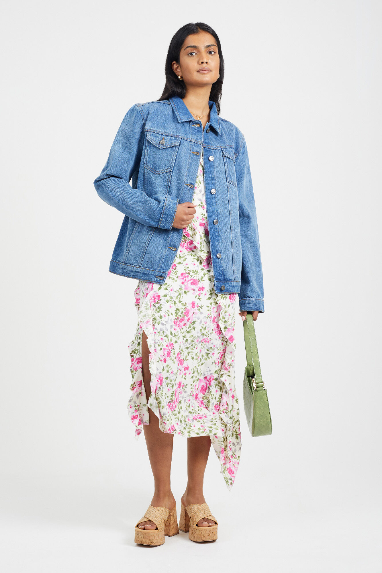 Brave Soul Chaqueta vaquera oversized