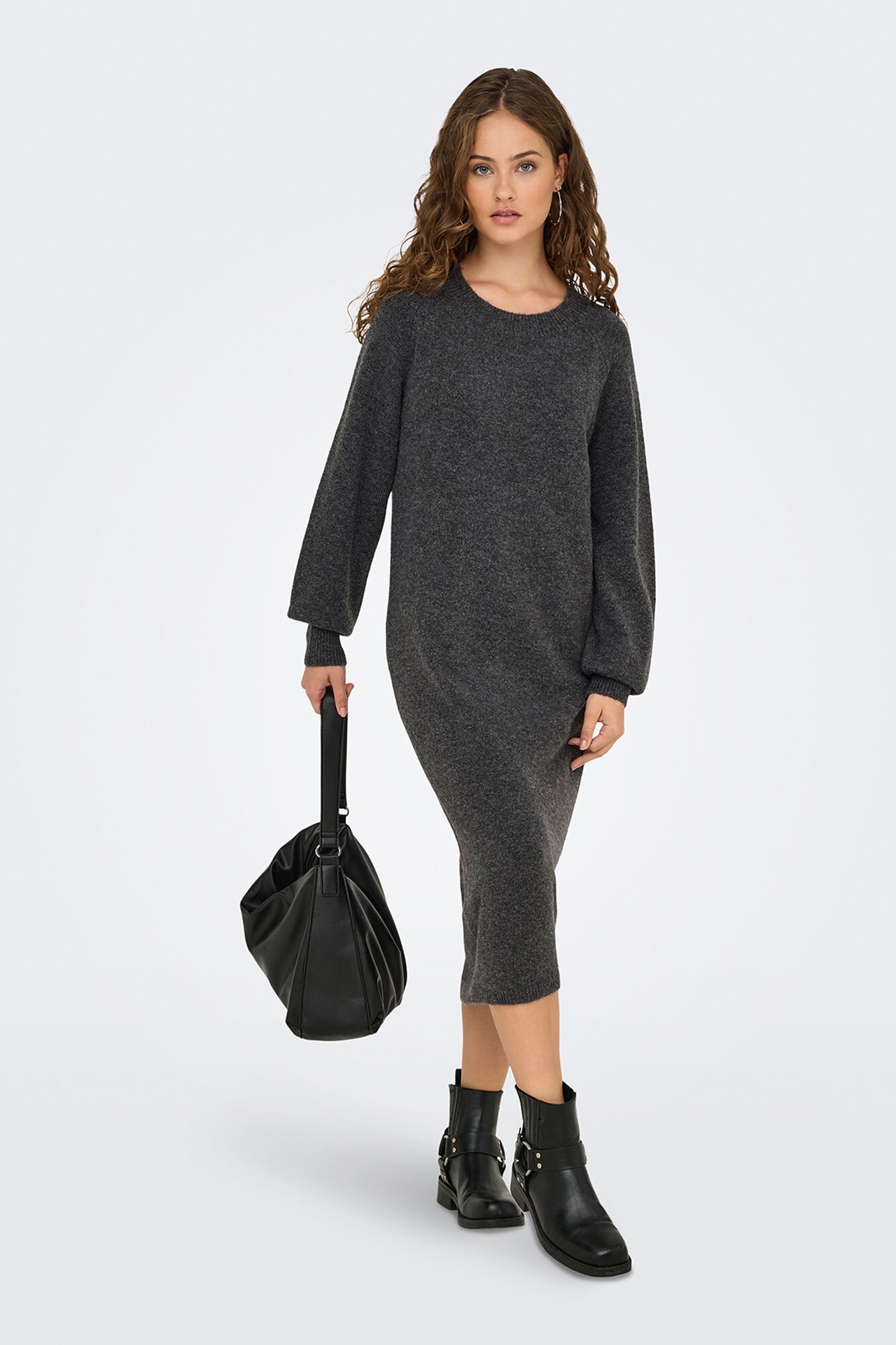 JDY Vestido largo punto