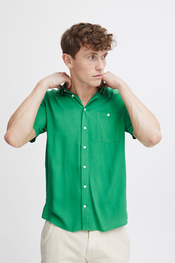 Springfield Camisa Manga Curta verde