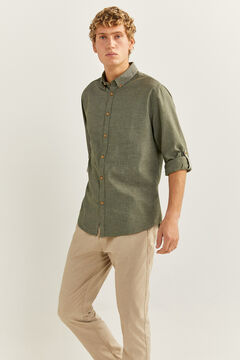 Springfield Chemise structur&eacute;e marengo