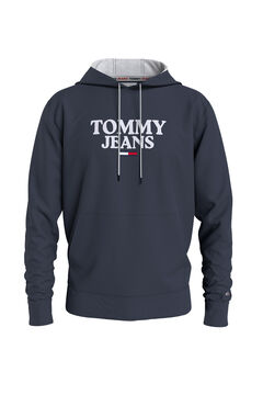 Springfield Sweatshirt Tommy Jeans com logo marinho