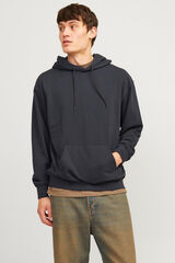 Jack & Jones Sudadera relaxed fit capucha azul