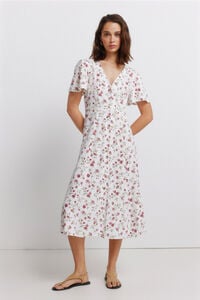 Springfield Floral print midi dress