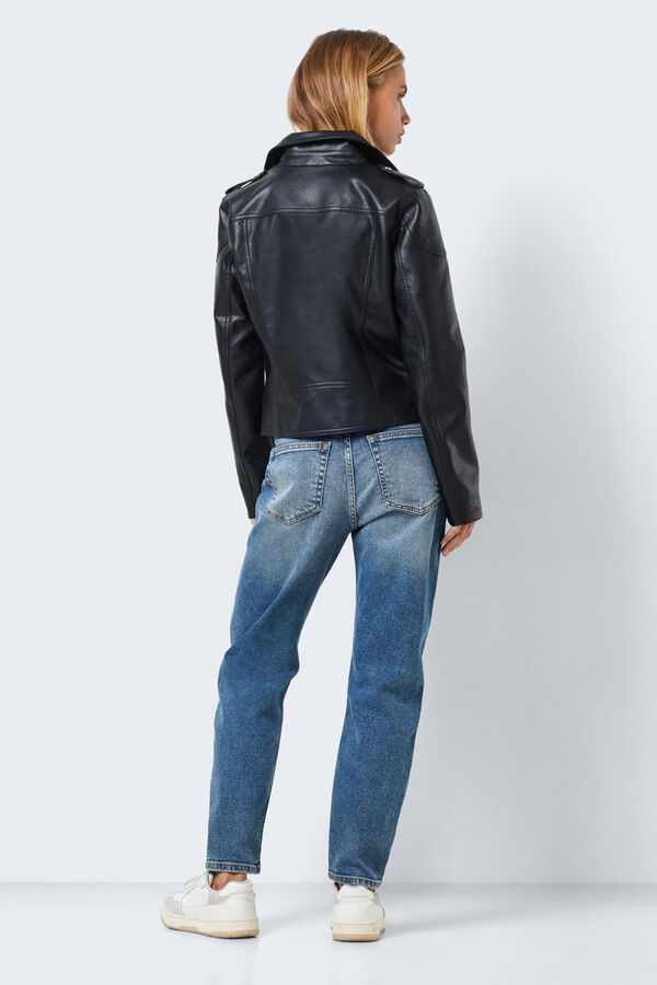 Noisy May Biker style jacket. black