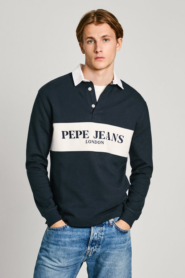 Polo Rugby Cortefiel Pedro Del Hierro Polos Hombre Polo De Rugby