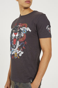 Brave Soul T-shirt de manga curta estampada