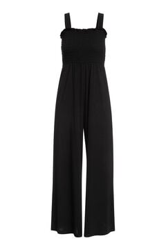Springfield Women's jumpsuit with ruched body black