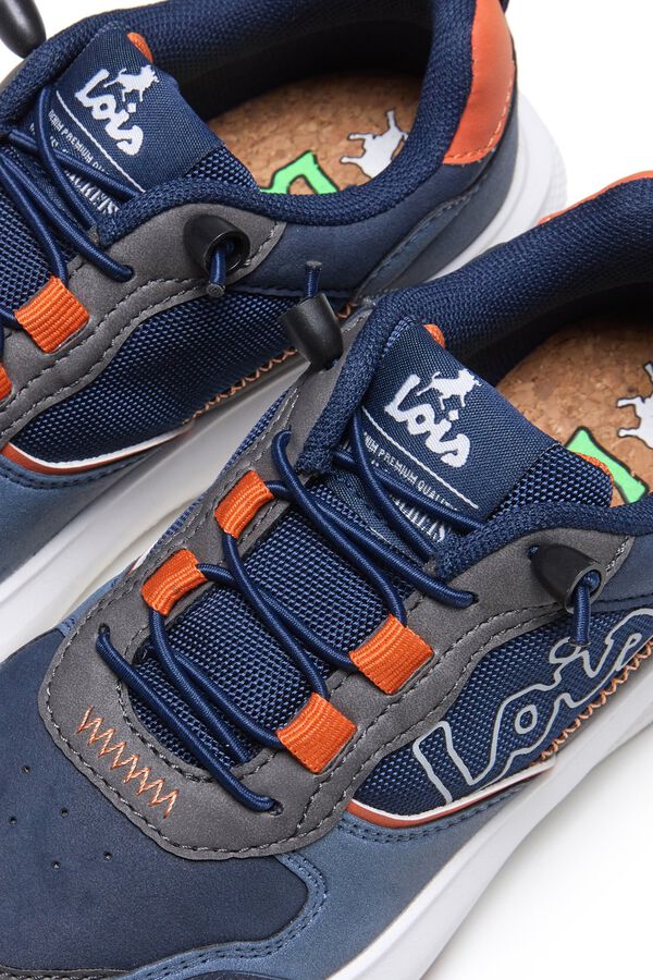 Lois Running casual sneaker blue