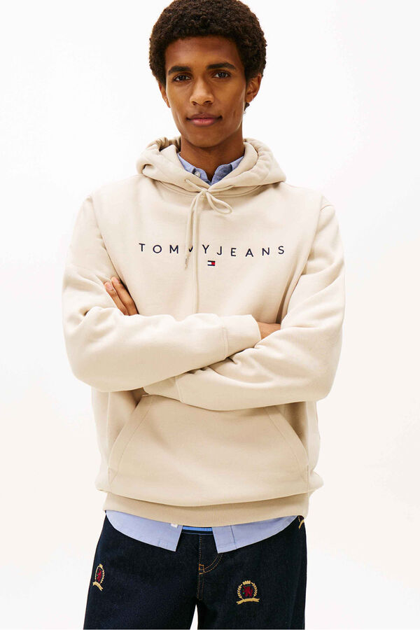 Tommy Jeans Sudadera de corte regular beige