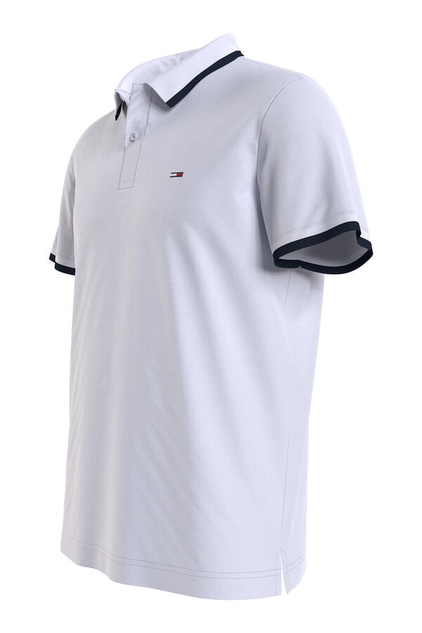 Springfield Men's Tommy Jeans polo shirt white