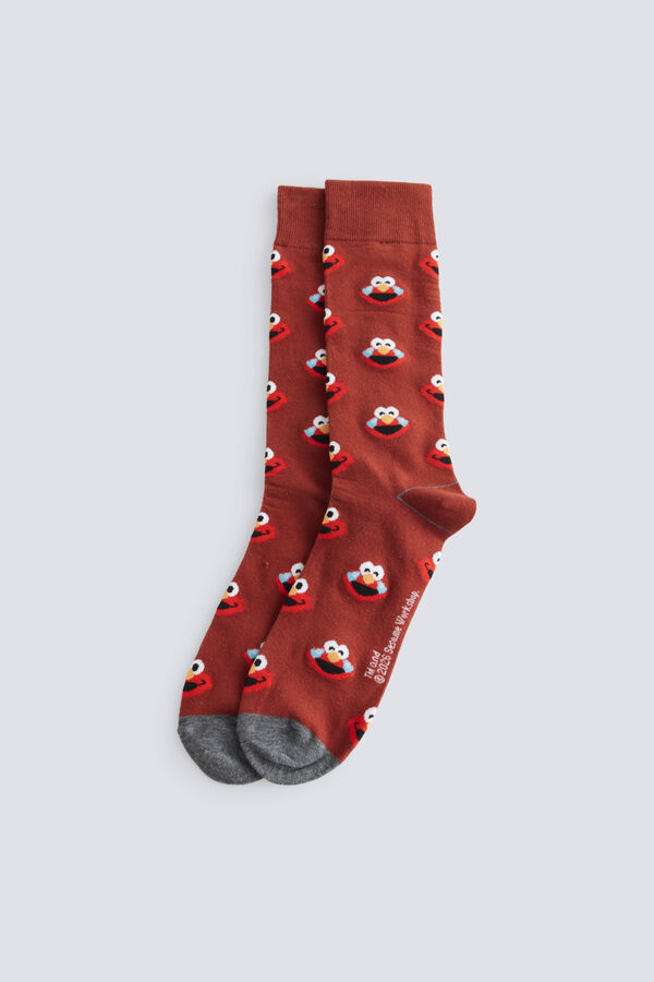 Springfield Elmo Sesame Street&trade; long sock red