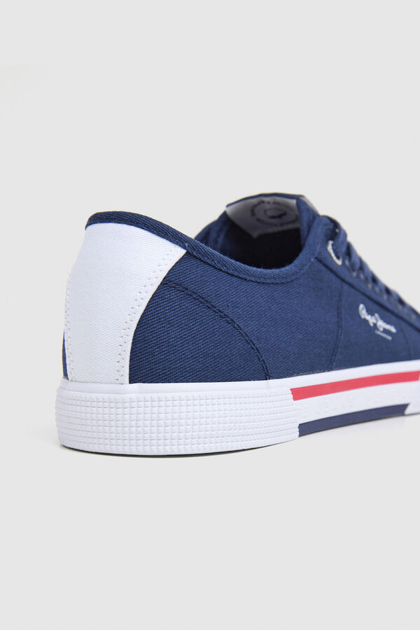 Pepe Jeans Classic Twill Sneakers blue