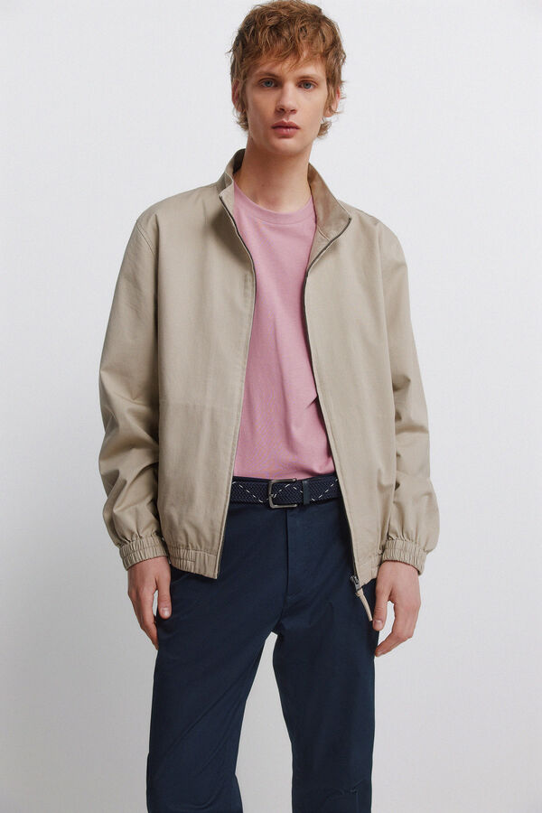 Springfield Light comfort slim fit chinos blue