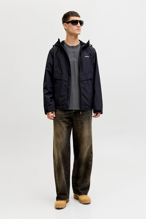 Jack & Jones Camiseta manga corta lavada negro